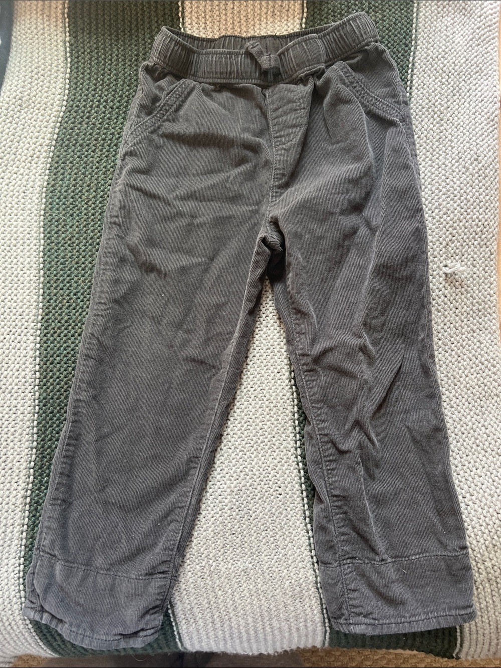 jumping beans Charcoal Corduroy Pull-On Pants
